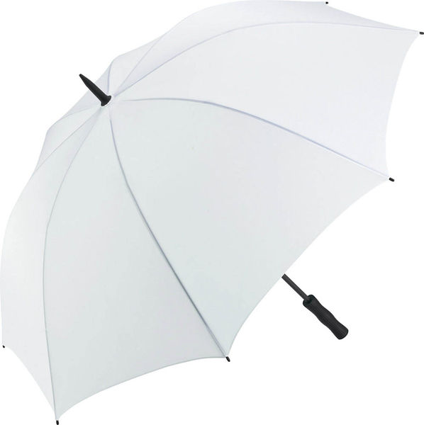 Parapluie pub alu design Blanc
