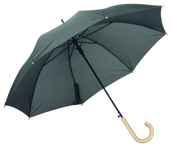 Parapluie publicitaire automatique|LIPSI Gris
