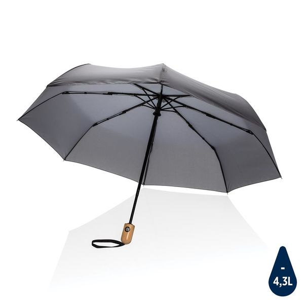 Parapluie|rPET bambou Anthracite