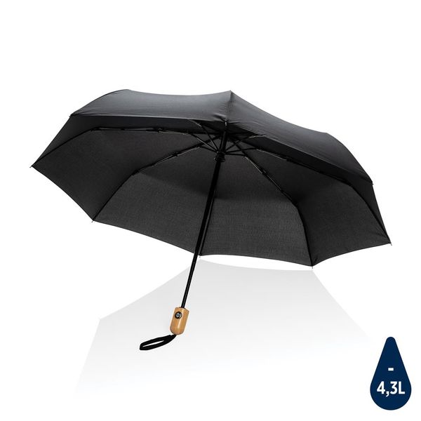 Parapluie|rPET bambou Black