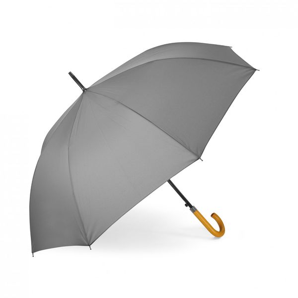 Parapluie publicitaire canne | Rain bois Gris 1