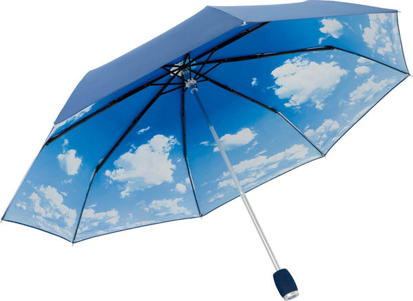 Parapluie publicitaire ciel Marine métallique 3