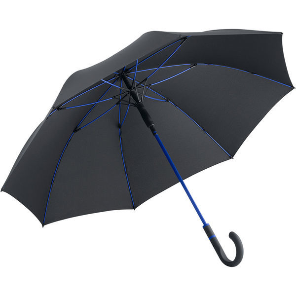 Parapluie citadin personnalisé | Stand Noir Bleu euro