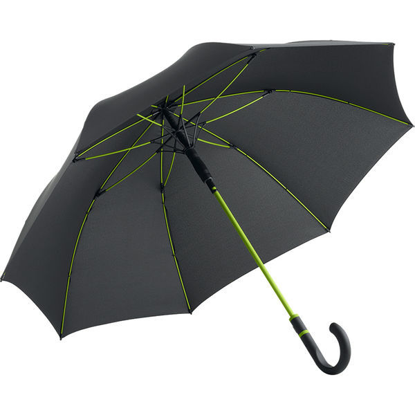 Parapluie citadin personnalisé | Stand Noir Lime