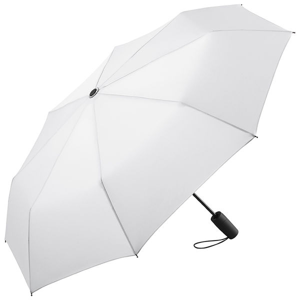 Parapluie publicitaire de poche|Déclencheur intégré Blanc
