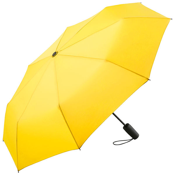 Parapluie publicitaire de poche|Déclencheur intégré Jaune