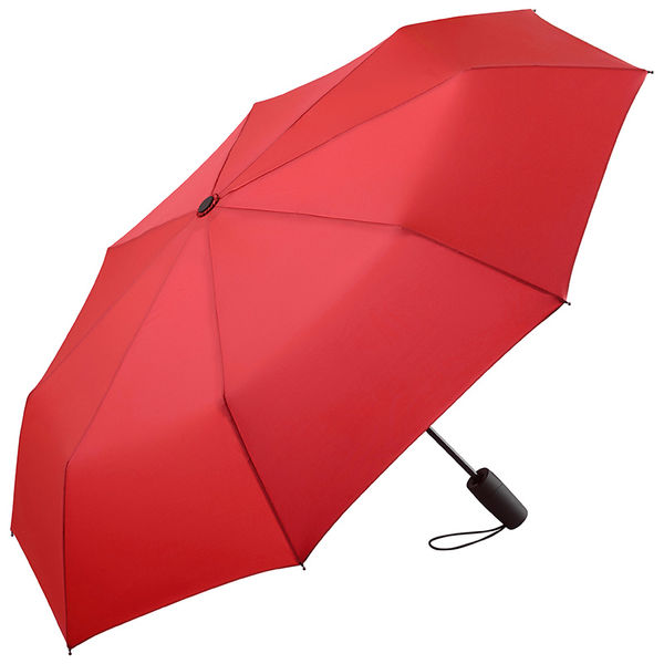 Parapluie publicitaire de poche|Déclencheur intégré Rouge