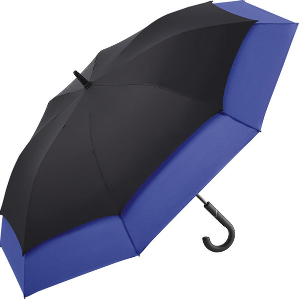 Parapluie publicitaire|Golf acier Noir Bleu euro