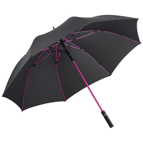Parapluie publicitaire |golf PET recyclé Noir Magenta