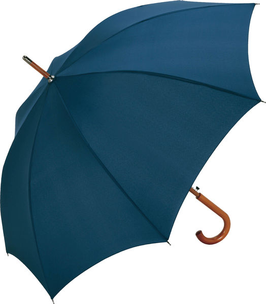 Parapluie publicitaire manche canne Marine