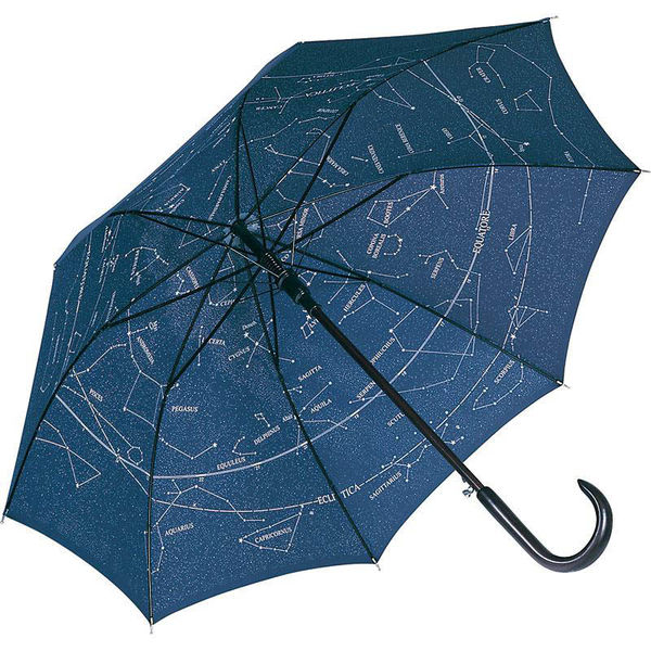 Parapluie publicitaire manche canne  Marine