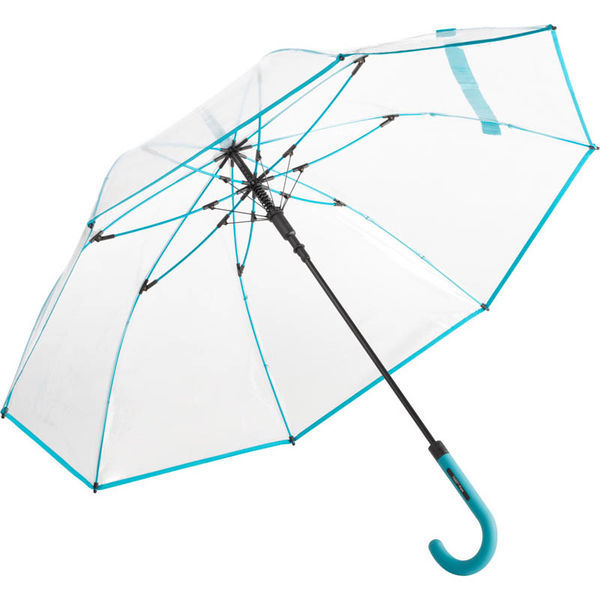 Parapluie publicitaire manche canne Transparent Pétrole