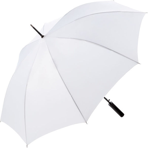 Parapluie publicitaire manche droit Blanc