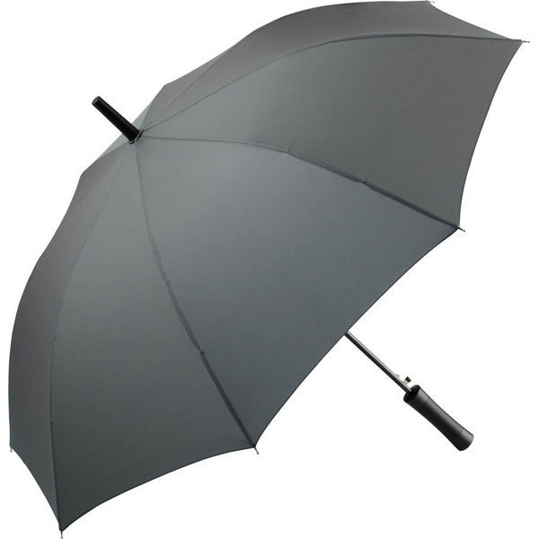 Parapluie publicitaire manche droit Gris