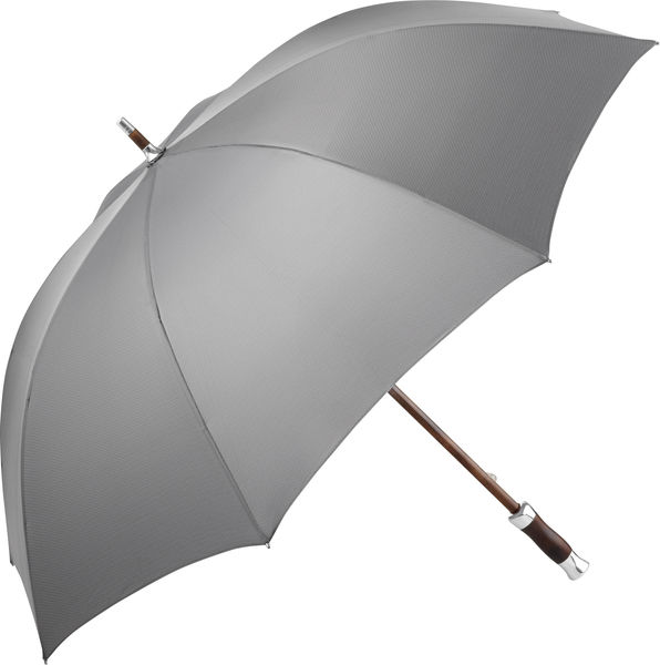 Parapluie publicitaire manche droit Gris