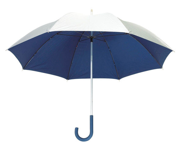 Parapluie publicitaire Argente Bleu