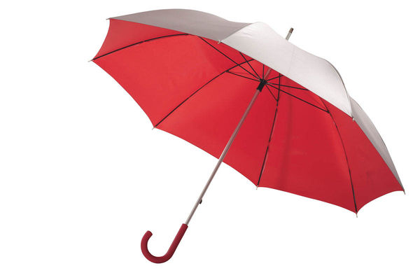 Parapluie publicitaire Argente Rouge