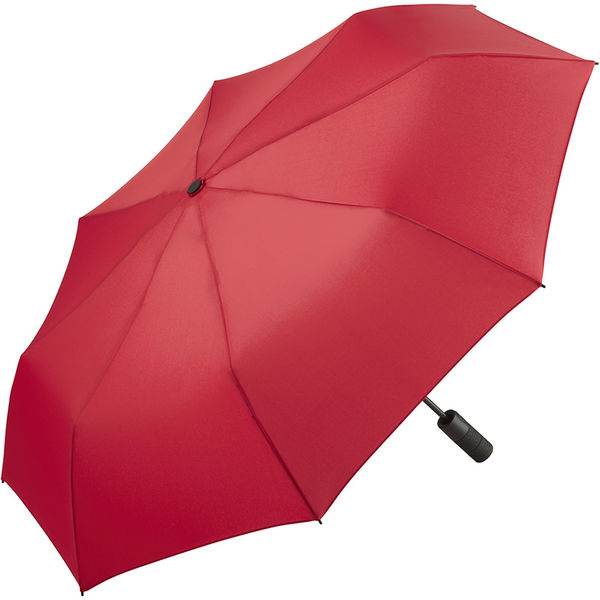 Parapluie publicitaire de poche poignée|Antidérapante Rouge
