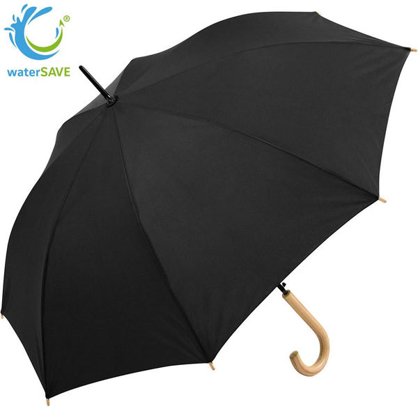 Parapluie publicitaire|Standard eucalyptus Noir