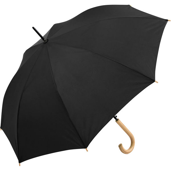 Parapluie publicitaire|Standard  recyclé Noir