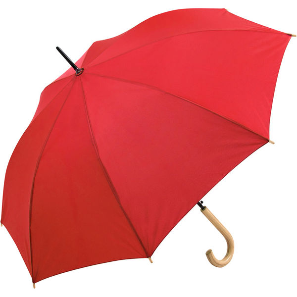 Parapluie publicitaire|Standard  recyclé Rouge