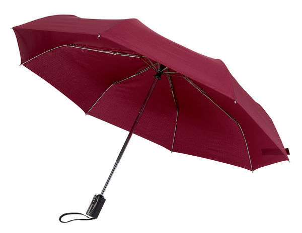 Parapluies publicitaires couleur Bordeaux