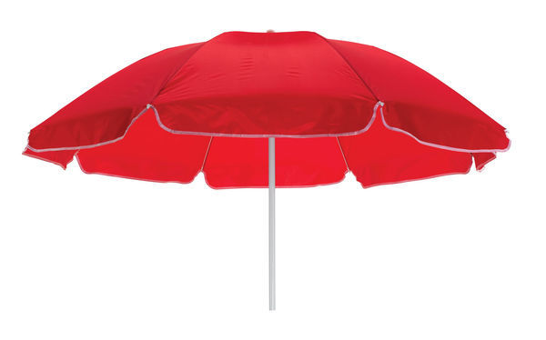 Parasol Volants Acier Imprime Rouge