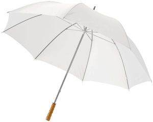 Grand Parapluie Droit Personnalise Blanc 1
