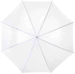 Grand Parapluie Droit Personnalise Blanc 2