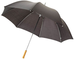 Grand Parapluie Droit Personnalise Noir 1