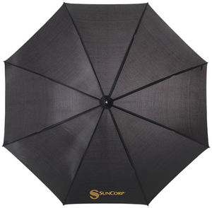 Grand Parapluie Droit Personnalise Noir 3