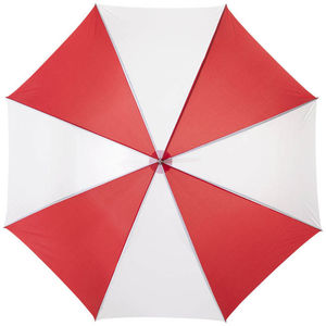 Grand Parapluie Droit Personnalise Rouge Blanc 2