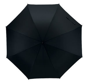 Grand parapluie publicitaire Golf Noir 1