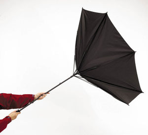 Grand parapluie publicitaire Golf Noir 3