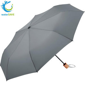 Paraplui de poche personnalisable|8 panneaux Gris
