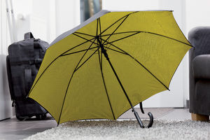 Paraplui publicitaire Jaune Noir 3