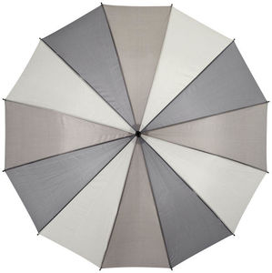 Parapluie 12 Panneaux Rouge Personnalisable Gris 2