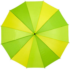 Parapluie 12 Panneaux Rouge Personnalisable Vert 2