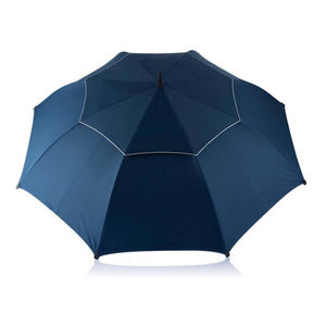 Parapluie Anti Tempete Resistant Imprime Bleu 1