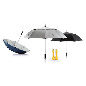 Parapluie Anti Tempete Resistant Imprime Bleu 5