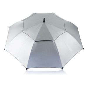 Parapluie Anti Tempete Resistant Imprime Gris 1