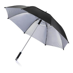 Parapluie Anti Tempete Resistant Imprime Noir