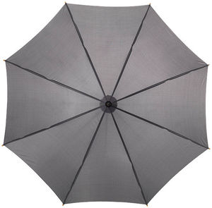 Parapluie Automatique Canne Personnalise Gris 2