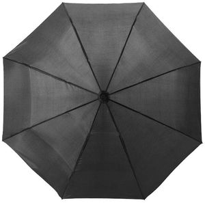 Parapluie Automatique De Poche Imprime Noir 2