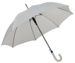 Parapluie Automatique Qualite Imprime Gris perle