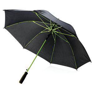 Parapluie Canne Anti Tempete Imprime Vert