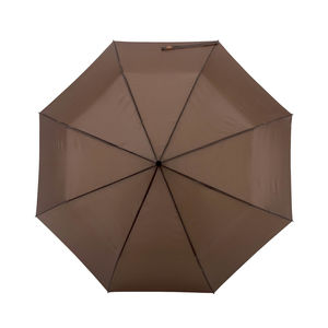 Parapluie Canne Automatique Personnalise Marron foncé 1