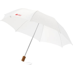 Parapluie De Poche Blanc Personnalise Blanc