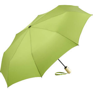 Parapluie de poche publicitaire manche pliant  Lime