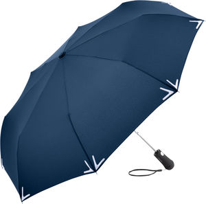 Parapluie de poche publicitaire manche pliant Marine 5
